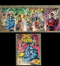 Rare VHTF X-men 1 MX Jim Lee + POSTER 1st App Flip Book Foreign Variant 1991 - $37.39