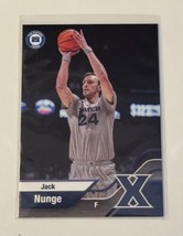 Jack Nunge* 2022 Campus Collection Players Trunk Card #10 NCAA Xavier Musketeers - £4.78 GBP