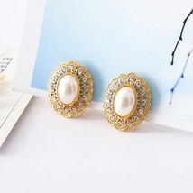 COWNINE New Brincos Clip Earing boucle d&#39;oreille Bijoux Simulated-pearl Ear Cuff - £6.29 GBP