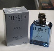 Eternity Aqua by Calvin Klen for Men, Joint Bottle 6.7 fl.oz / 200 ml EDT Spray - £63.32 GBP