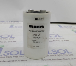 Rifa PEH200SO4470M Screw Terminal Aluminum Electrolytic Capacitors Ser P... - £71.30 GBP