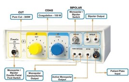 Electrosurgical Generator Simplex 300W Cautery Diathermy Hyfrecator Machine tc56 - £498.55 GBP