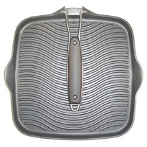 Starfrit Grill Pan, 10&quot;x10&quot;, w/Foldable Handle 030036-006-SPEC - £30.04 GBP