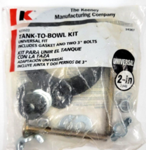 The Keeney Manufacturing Company K23522 Tank-To-Bowl Gasket Universal Fit 24370 - £7.17 GBP