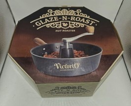 Victorio Glaze-N-Roast Nut Roaster VKP1215 new old stock NEVER USED in box - $19.34