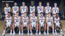 2019-20 Gonzaga Bulldogs 8X10 Team Photo Picture Ncaa Basketball Wide Border - $4.94