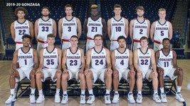 2019-20 GONZAGA BULLDOGS 8X10 TEAM PHOTO PICTURE NCAA BASKETBALL WIDE BO... - £3.90 GBP