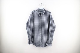 Vintage Ralph Lauren Mens Large Classic Fit Collared Button Down Shirt P... - $39.55