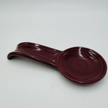 Fiestaware Fiesta Mulberry Purple Spoon Rest Vintage Pottery USA Kitchen... - $51.43