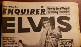 National Enquirer Elvis Presley August 22, 1978 Vintage Complete Free Shipping - £15.97 GBP