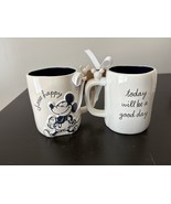 Rae Dunn Disney Mickey Mouse Choose Happy Double Sided Mug 1 Mug - €30,05 EUR