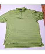 Adidas Polo Shirt Mens XL Climacool Green Golf Rugby Activewear - $9.89