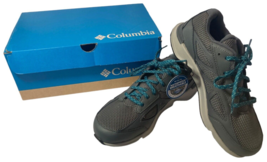 Women’s Columbia Fasttrack Waterproof Grey Blue Athletic Sneakers Shoes ... - £49.91 GBP