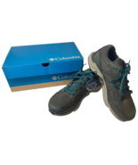 Women’s Columbia Fasttrack Waterproof Grey Blue Athletic Sneakers Shoes ... - £50.20 GBP