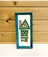 Hand Painted Cheese Tray House Theme Scott&#39;s of Wisconsin - $29.93 CAD