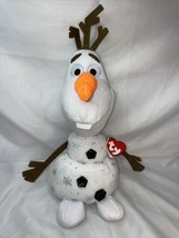 Ty Beanie Babies Olaf Frozen Plush Stuffed Animal Stocking Stuffer Snowman Soft - £9.33 GBP