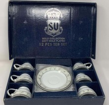 Vintage Collectible Tea cup set. Fine Porcelain Japan Original - $3,727.99 MXN