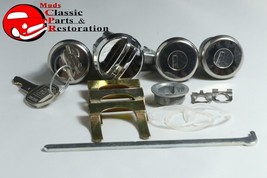 68-79 Chevy II/Nova, 68-70 Impala 68 Door Glove Trunk Lock &amp; Key Set - £38.54 GBP
