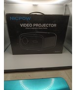 Nicpow VIDEO PROJECTOR WITH WI-FI AND AUTO FOCUS KEYSTONE BLUETOOTH 1080P - €68,12 EUR