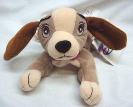 Walt Disney Store Lady And The Tramp Lady Dog 8&quot; Bean Bag Stuffed Animal Toy New - £14.73 GBP