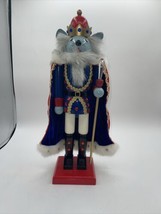 Mouse King Nutcracker Ballet 15” Holding A Staff With Crystal Hard To Find Style - £24.37 GBP