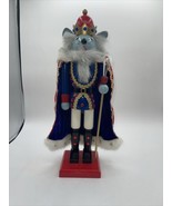 MOUSE KING NUTCRACKER Ballet 15” Holding a Staff with Crystal Hard To Fi... - £23.97 GBP
