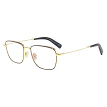 TOM FORD FT5748-B 001 Shiny Black Enamel/Deep Gold 53mm Eyeglasses New Authentic - £84.48 GBP