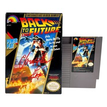 Christopher Lloyd Autographed Back to Future Nintendo NES Video Game Box JSA COA - £533.58 GBP