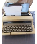 Smith-Corona Typetronic Electric Typewriter Model 1 E with Cover &amp; Manual - $115.52 CAD