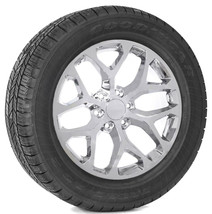 20" Snowflake Chrome Wheels & Goodyear Tires For 2019-2023 Dodge Ram 1500 6x5.5 - £1,879.28 GBP