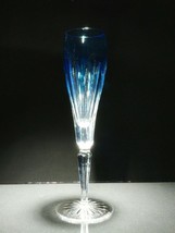 Faberge  Lausanne Blue Champagne Flute ( One Flute ) - £195.84 GBP