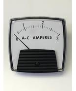 General Electric GE 250 0-3 ACA Alternating Current Panel Meter 0-3Amps  - $309.39 MXN