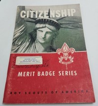 Vintage 1953 Booklet Citizenship Merit Badge Series Boy Scouts of America - £7.06 GBP