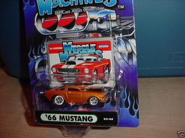 Muscle Machines '66 Mustang Copper 02-48 Mip Free Usa Shipping - $11.29