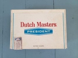 Vintage Dutch Masters President Cigar Box 50 Count - €7,66 EUR