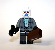 Minifigure Custom Toy Joker Robber Henchman V3 Batman Movie - £4.24 GBP