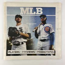 Chicago Tribune 2020 &amp; 2021 MLB Major League Baseball Preview Newspaper Inserts - £11.86 GBP