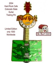 Hard Rock Cafe 2004 Colorado State Guitar Trading Pin - £15.94 GBP
