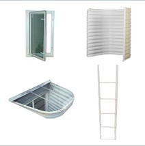 Window Well Supply Complete Egress Kit (31&quot; W x 40&quot; Window) - £1,475.87 GBP