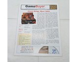 Game Buyer A Retailers Buying Guide Magazine Newspaper Oct 2003 Impressi... - £84.47 GBP