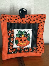 NEW Vintage B&amp;D Patchwork Halloween Potholders Jack-O-Lantern Pumpkin 2 ... - $341.79 MXN
