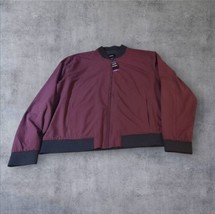 Express Men&#39;s Lightweight Bomber Jacket Size XXL Winetasting - £50.71 GBP