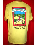 Vintage 90s WATERMELON CLASSIC Water Valley Mississippi  Single Stitch T... - $26.88 CAD