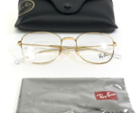 Ray-Ban Eyeglasses Frames RB6497 2500 Arista Gold Square Full Wire Rim 5... - £70.10 GBP
