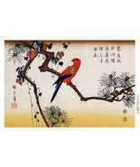13177.Decor Poster.Home wall.Room vintage art design.Japan parrot asian ... - $23.47 CAD+