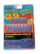 Tiger Jeopardy! Electronic Travel Game Book # 3 Ages 8 &amp; Up Sealed - £5.29 GBP