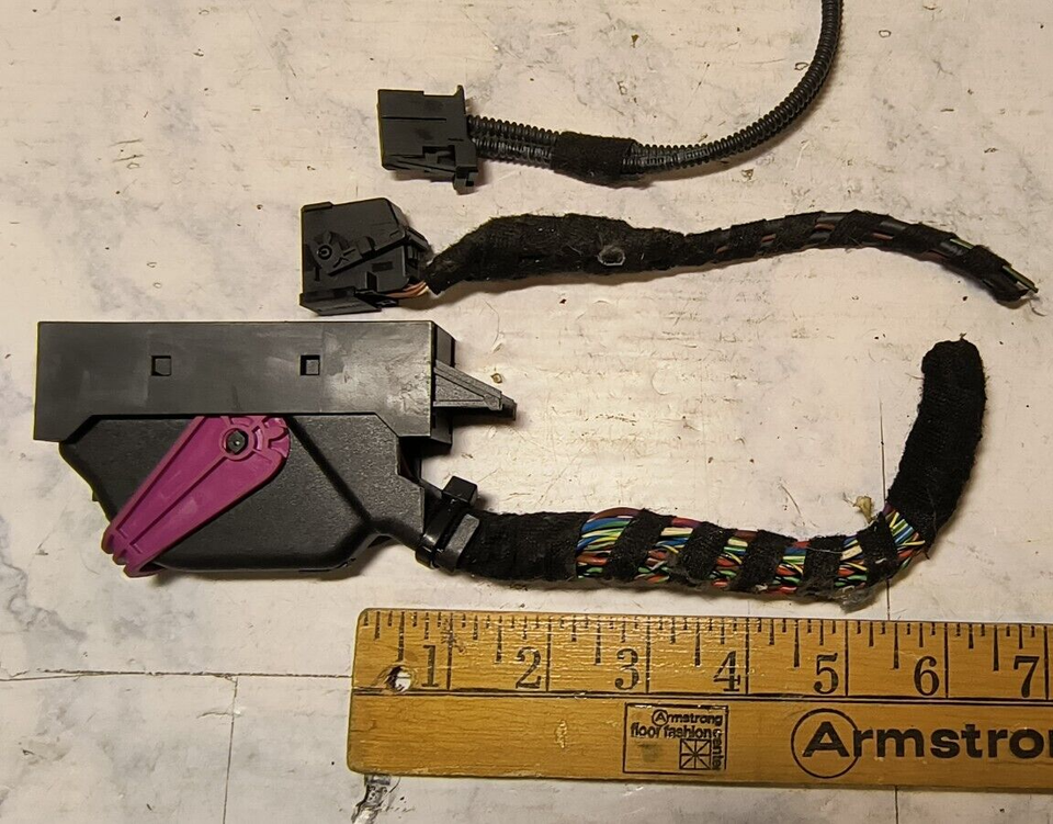WIRING REPAIR HARNESS CONNECTORS ONLY 2007 AUDI A6 C6 BOSE Amplifier 4F5... - $38.12