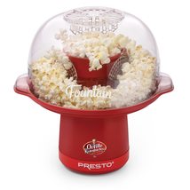 Presto Orville Redenbacher&#39;s Fountain Hot Air Popper Popcorn, 20 Cups, Red - £50.76 GBP