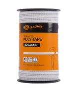 Gallagher Electric Fence Poly Tape | Ultra White 656 Ft Roll | 5 Stainle... - €38,99 EUR
