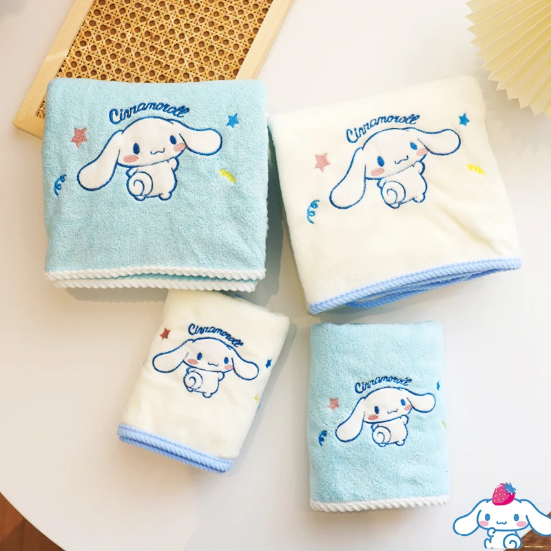 Sanrio towel cinnamoroll anime cute student family bathroom take a bath wash one s face thumb200